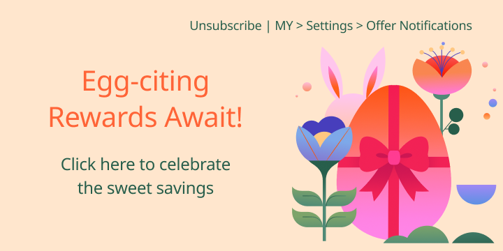 OneStore Spring Easter Banner